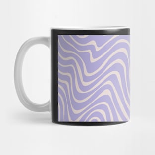 groovy periwinkle pattern Mug
